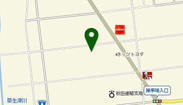 日乃屋カレー 秋田新国道店の地図画像