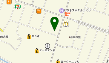 日乃屋カレー 土浦店の地図画像