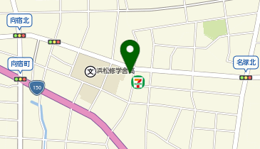 日乃屋カレー 浜松向宿店の地図画像