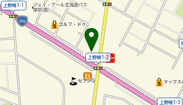 洋麺屋五右衛門 札幌厚別店の地図画像