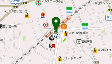 洋麺屋五右衛門 シャポー小岩店の地図画像