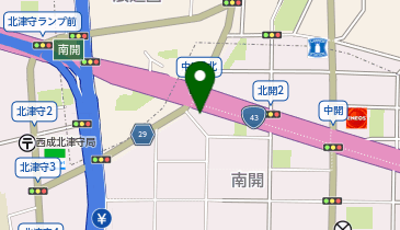 洋麺屋五右衛門 大阪今宮店の地図画像
