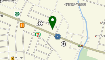 洋麺屋五右衛門 宇都宮鶴田店の地図画像