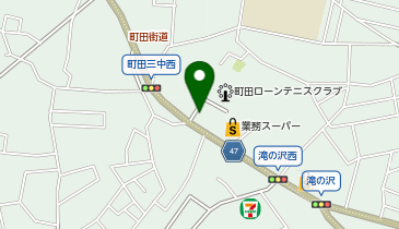 洋麺屋五右衛門 町田木曽町店の地図画像