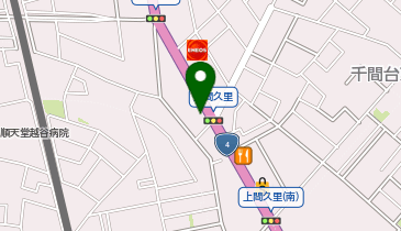 洋麺屋五右衛門 せんげん台店の地図画像