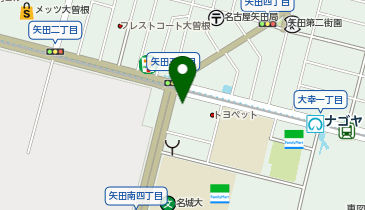 洋麺屋五右衛門 名古屋矢田店の地図画像
