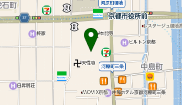 洋麺屋五右衛門 ゼスト御池店の地図画像