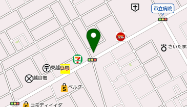 洋麺屋五右衛門 東越谷店の地図画像