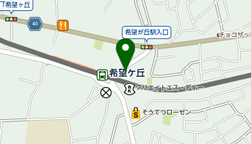 洋麺屋五右衛門 希望ケ丘店の地図画像