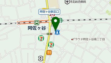 洋麺屋五右衛門 阿佐ケ谷店の地図画像