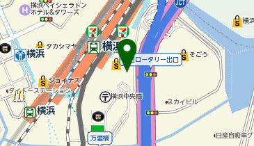 洋麺屋五右衛門 横浜ポルタ店の地図画像