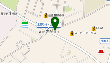 洋麺屋五右衛門 札幌北野店の地図画像