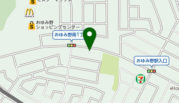 洋麺屋五右衛門 おゆみ野店の地図画像