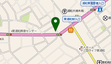 洋麺屋五右衛門 東浦和店の地図画像