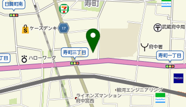 焼肉きんぐ 府中店の地図画像