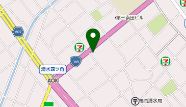焼肉きんぐ 福岡清水店の地図画像