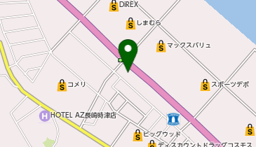 焼肉きんぐ 時津店の地図画像