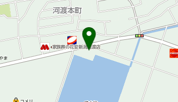 焼肉きんぐ 新潟河渡店の地図画像