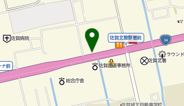 焼肉きんぐ 佐賀日の出店の地図画像