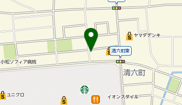 焼肉きんぐ 小松店の地図画像
