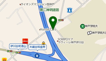 焼肉きんぐ 神戸学院前店の地図画像