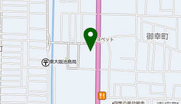 焼肉きんぐ 東大阪瓢箪山店の地図画像