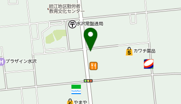 焼肉きんぐ 水沢店の地図画像
