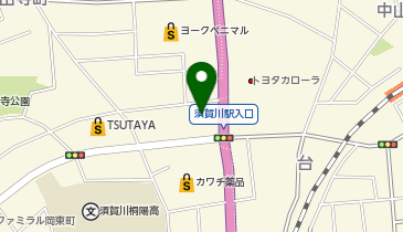 焼肉きんぐ 須賀川店の地図画像