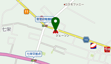 焼肉きんぐ 富里店の地図画像