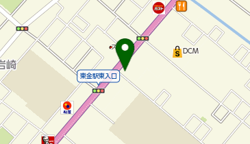 焼肉きんぐ 東金店の地図画像