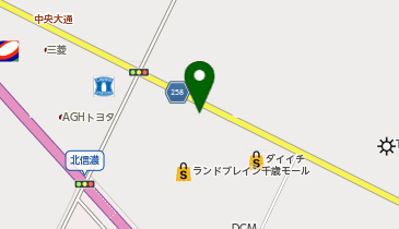 焼肉きんぐ 千歳店の地図画像