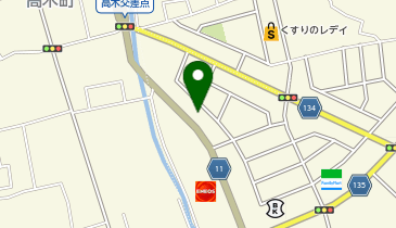 焼肉きんぐ 新居浜店の地図画像