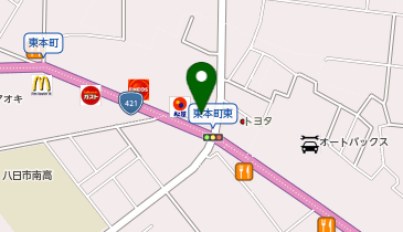 焼肉きんぐ 東近江店の地図画像