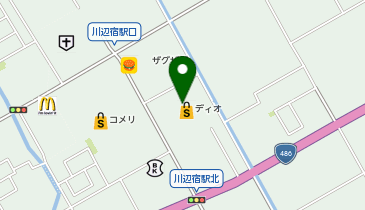 ディオ真備店の地図画像