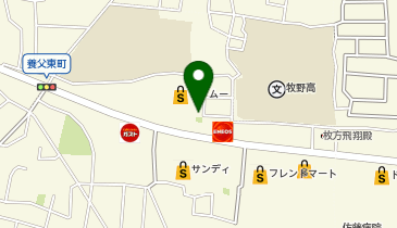 ラ・ムー枚方養父店の地図画像