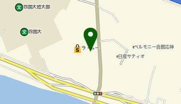 ラ・ムー応神店の地図画像