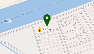 ラ・ムー西淀川中島店の地図画像