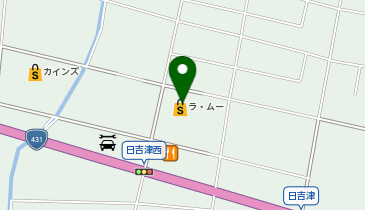 ラ・ムー日吉津店の地図画像