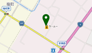 ラ・ムー豊郷店の地図画像