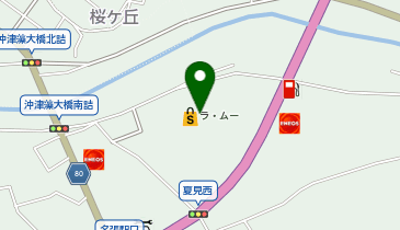 ラ・ムー名張店の地図画像