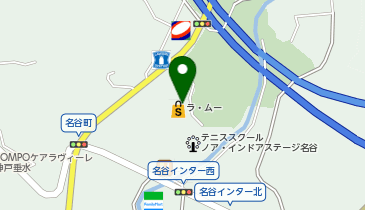 ラ・ムー名谷店の地図画像