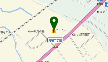 ラ・ムー瀬田店の地図画像