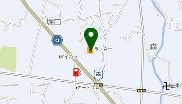 ラ・ムー岩出店の地図画像