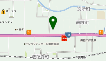 ラ・ムー橿原醍醐店の地図画像
