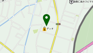 ディオ倉敷西店の地図画像
