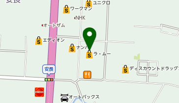 ラ・ムー鳥取店の地図画像