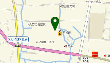 ラ・ムー松山中央店の地図画像