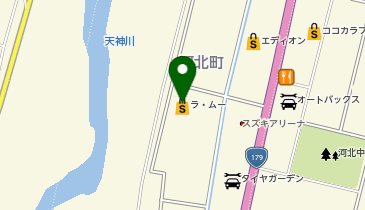ラ・ムー倉吉店の地図画像