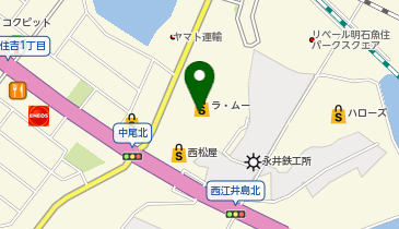 ラ・ムー明石南店の地図画像