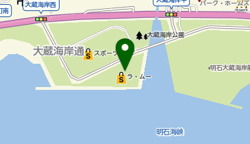 ラ・ムー大蔵海岸店の地図画像